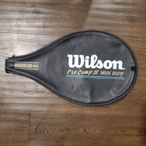 Wilson P10 Comp II Tennis Racket Cover Zip Up LIKE NEW